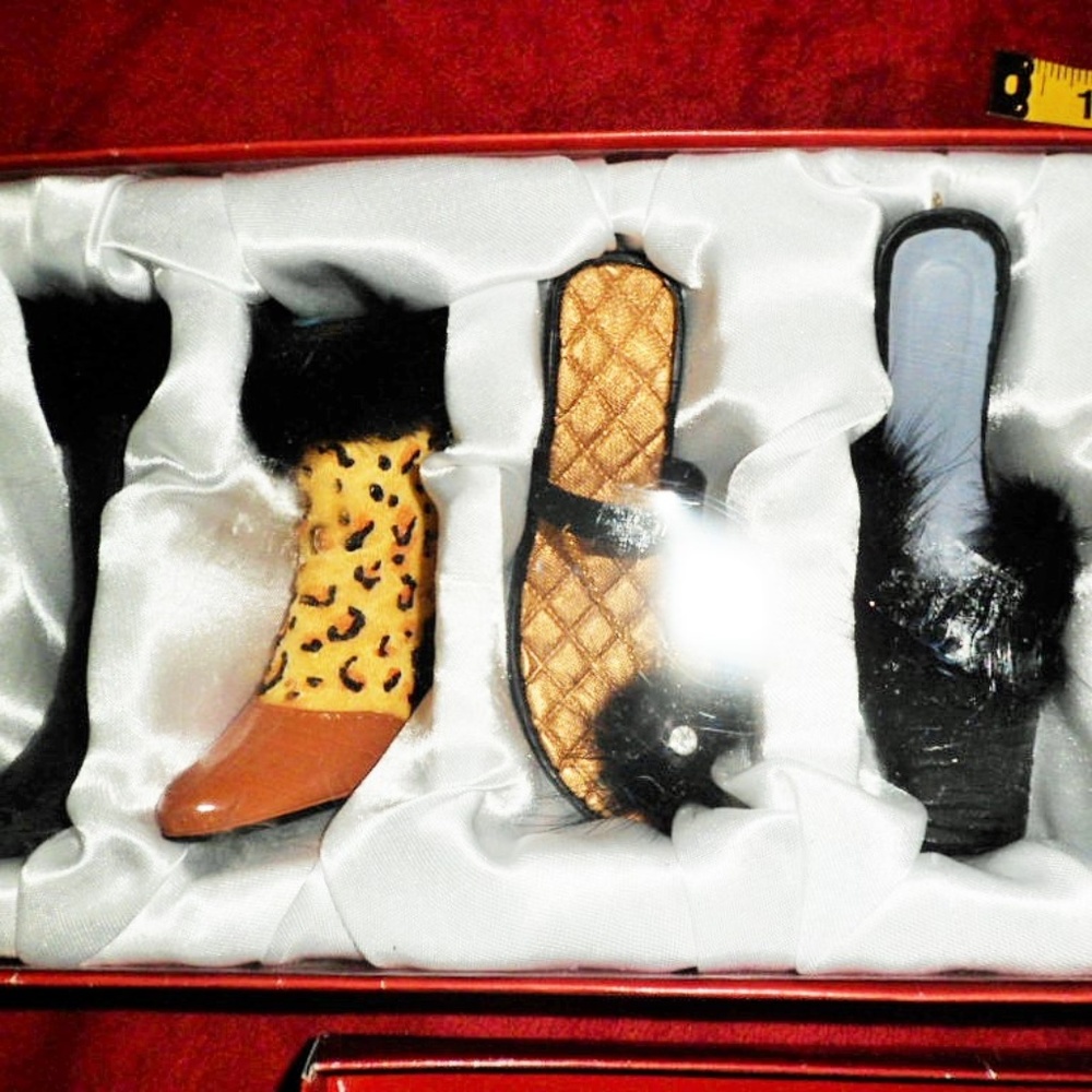 NWT Miniature Shoe Ornaments